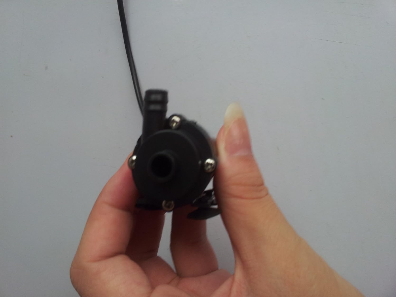 Shysky Tech Mini 6V-12V DC Brushless Small Water Pump Submersible Motor Pump 1.8M 230L/H : Garden & Outdoor