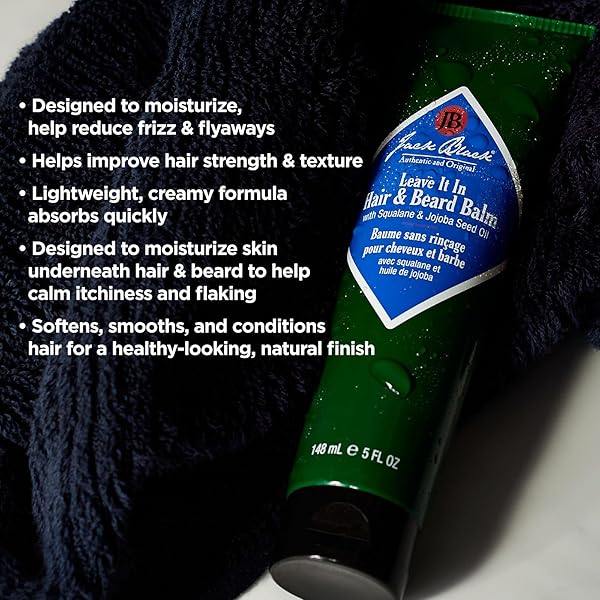JACK BLACK LEAVE IT IN HAIR & BEARD BALM