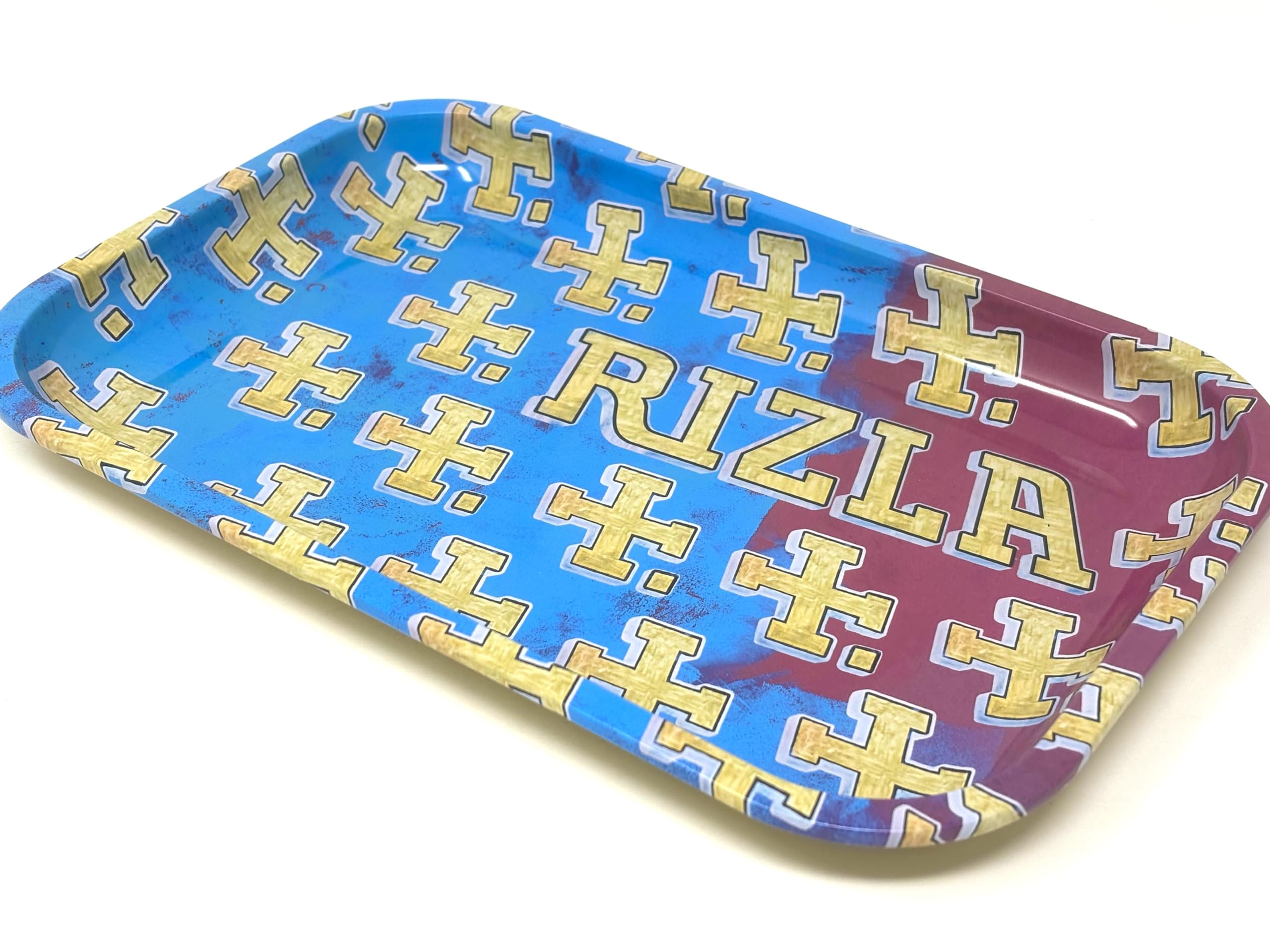 Rizla Metal Rolling Tray With The Iconic Rizla Logo