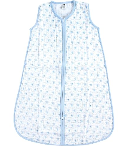 Sacchi nanna Bambino Sacco a pelo Con cerniera Gambe Separati Maniche smontabili 1.5 Tog,verde M