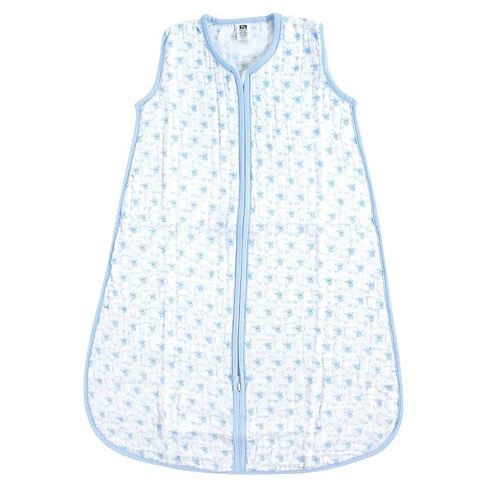 hudson baby muslin sleeping bag