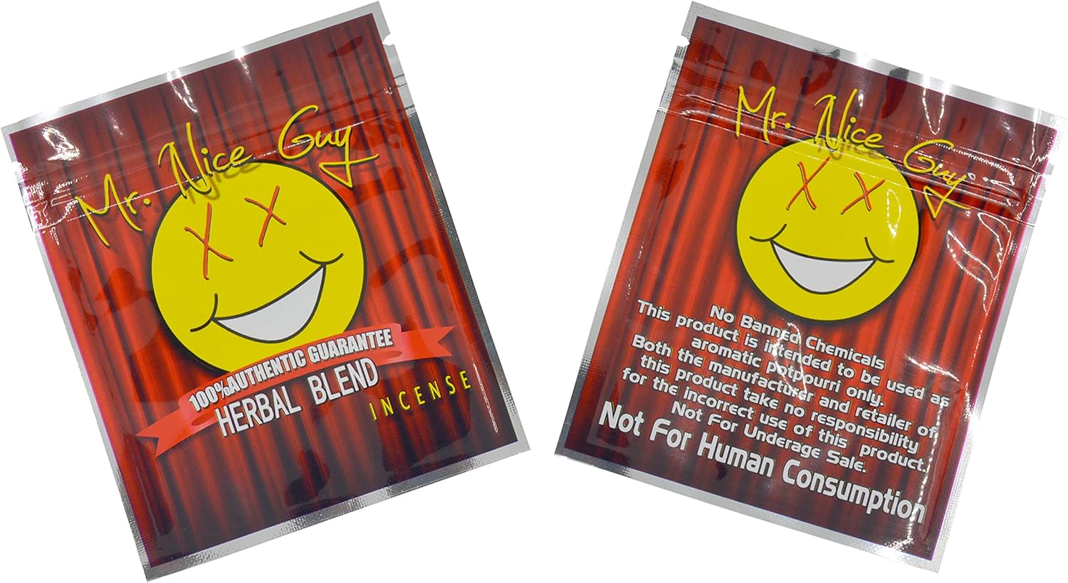 100 pcs Customized Printed Bags Mylar Aluminum Foil Zip Lock Pouch Food Storage Moisture Proof Keep Aroma Bags (8.5x10cm(3.35"x3.94") (3g), Mr.Nice)