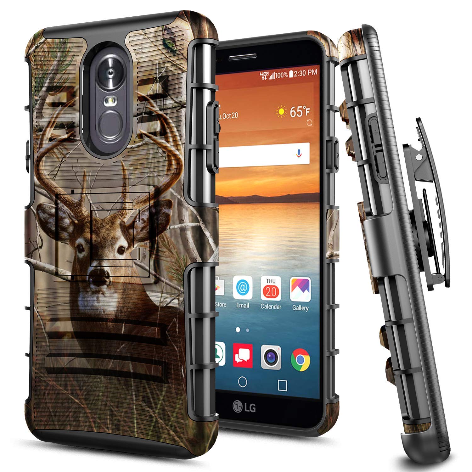 Best lg stylo 4 phone case holster clip