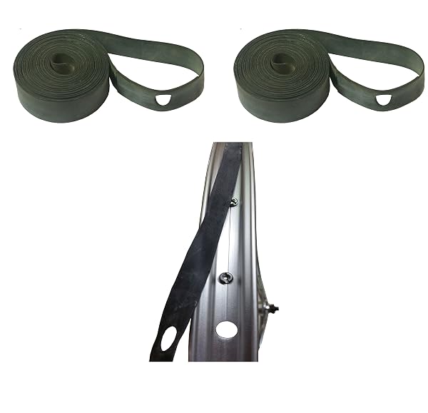 (SET OF 2) – BIKE TIRE, 26″ X 2.125 CRUISER TIRE (BLACK WALL), TUBE & RIM STRIP BUNDLE