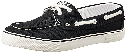 blue and white boat shoes