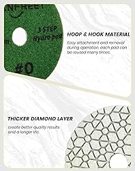Panfreet 4"/100mm 4 Step Polishing Diamond