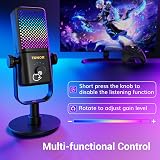 TONOR TCX3 Gaming Microphone USB/Xbox Compatible RGB Low Noise Gain view 6