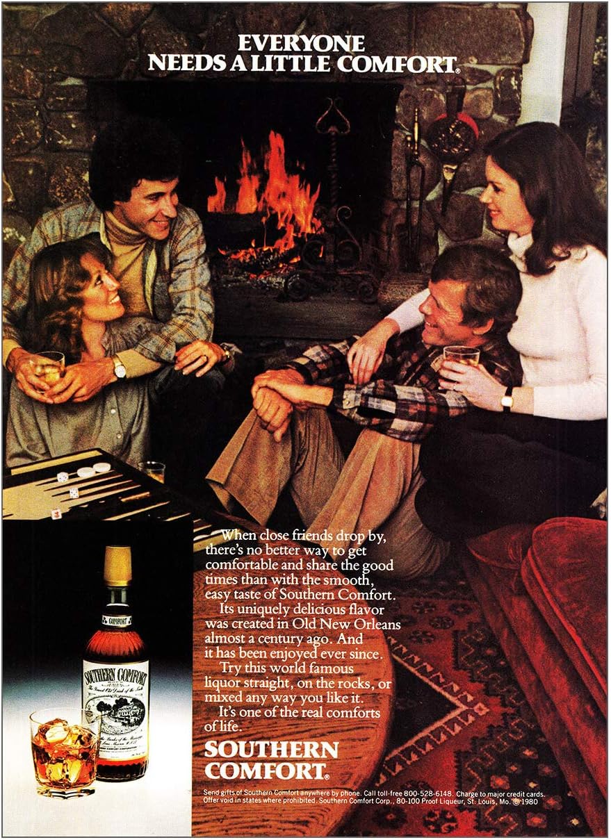 Amazon Com Relicpaper 1981 Southern Comfort Everyone Needs A