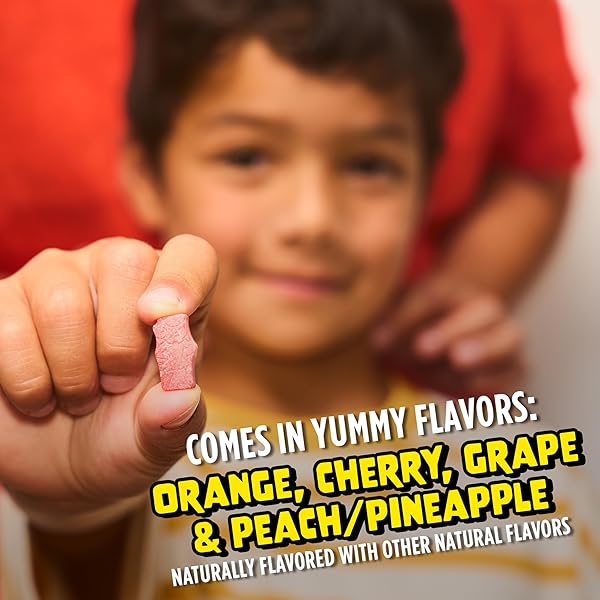 FLINTSTONES CHEWABLE KIDS MULTIVITAMIN WITH VITAMIN C, D, B12 & IRON FOR TODDLERS, 90 COUNT