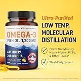 MAV Nutrition Triple Strength Omega 3 1200 mg Burpless Fish Oil 30 Ct view 4