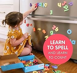 Curious Columbus Magnetic Letters and Numbers for