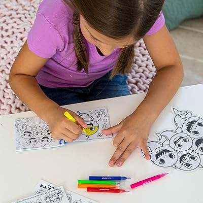 Buy Baby Shark Coloring Case By Horizon Group Usa Ultimate Activity Case Includes 6 Mini Markers 6 Mini Crayons 50 Pages Coloring Pad On The Go Case More Multicolored Online In Turkey B07v3qv1mq