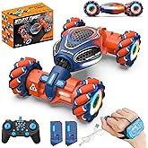 Remote Control Car for Boys - RC Cars for Boy Age 4-12, Gesture Sensing RC Stunt Drift Car for Kids Toys 4 5 6 7 8 9 10 11 12