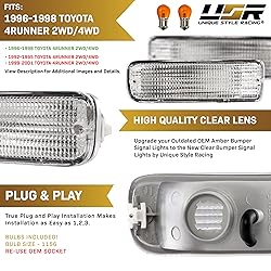 USR 96-98 3rd Gen 4Runner Bumper Lights - Front