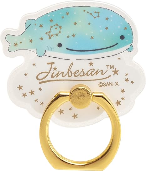 Amazon サンエックス じんべえさん スマートフォンリング Ab 配線アクセサリー 文房具 オフィス用品