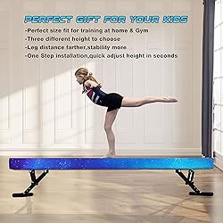 FC FUNCHEER 8FT Folding Balance Beam -Gymnastics
