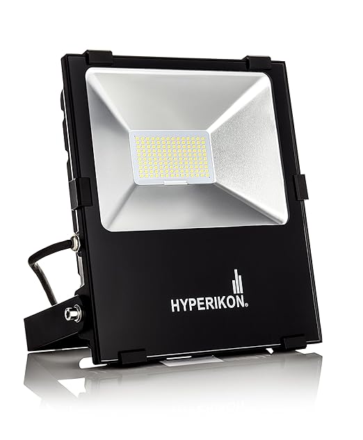 Hyperikon Proyector LED, 100W Foco Reflector, Lámpara Impermeable ...