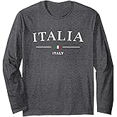 Italia Italy Italian Flag Long Sleeve T-Shirt