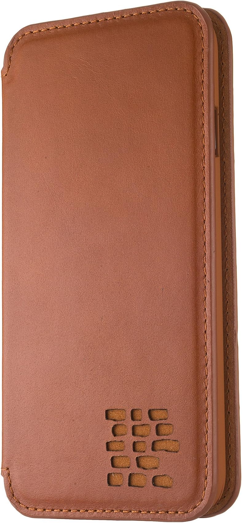 Ed Hicks Ultra Thin, Slim, Sleek & Stylish iPhone 8 Plus Real Leather Case. Genuine Premium Nappa Leather Cover with “Double Shield” Protection and Strong Magnetic Closure in Vintage Brown. The Roma