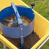 Dellonda Large Rotary Garden Sieve Blue Steel DG261 400mm 16in Diameter view 3