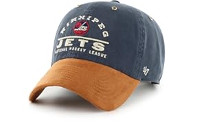 47 NHL Winnipeg Windham Suede Clean Up Adjustable Hat - Navy