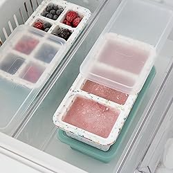 OGGI Prep & Portion Silicone Freezer Trays with Lid