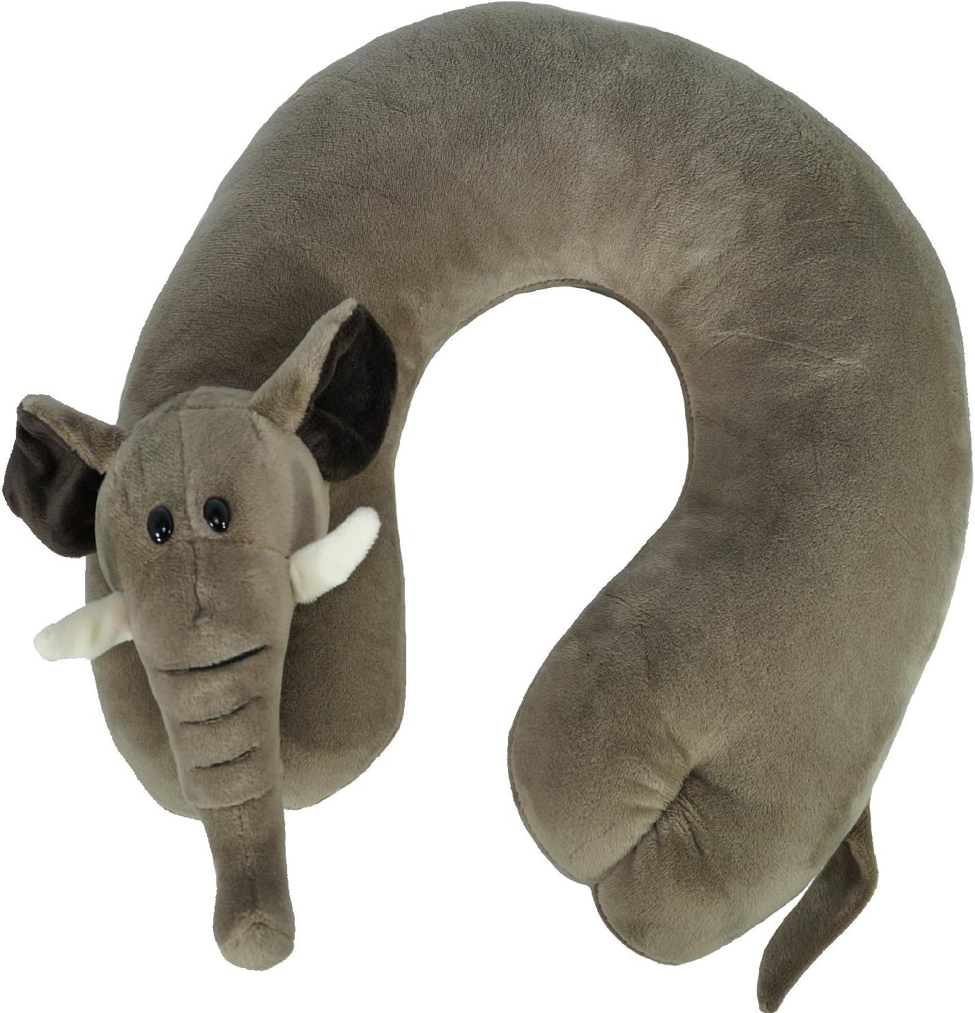 ComfoLUX Animal Neck Travel Pillow for Kids and Adults - Elephant