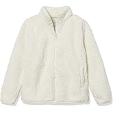 Amazon Essentials Girls and Toddlers' Sherpa Fleece Full-Zip Jacket