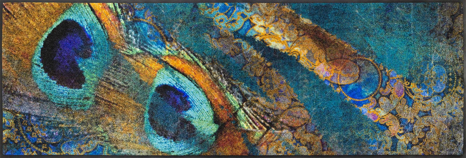 wash+dry pcs, 100% polyamide, Multicolour, 60x180cm