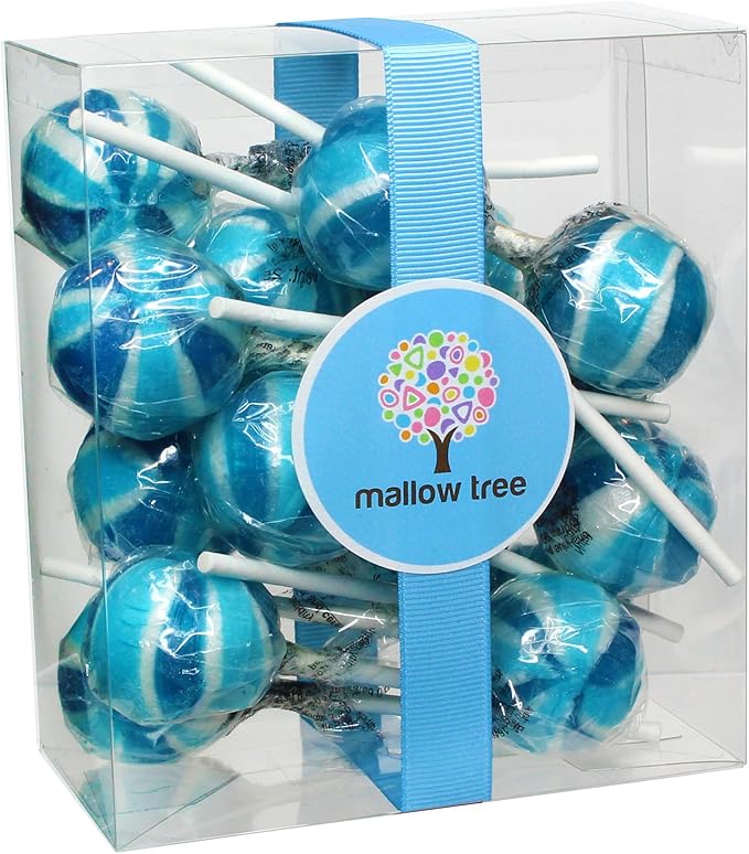 Mallow Tree Blueberry Flavoured Lollipops in a Gift Box Amazon.co.uk