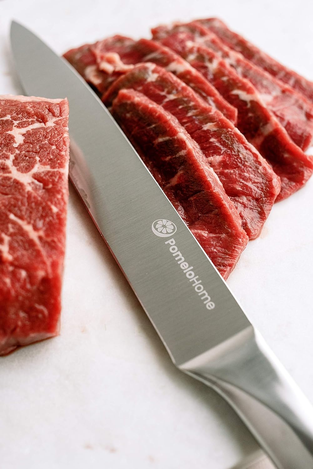 PomeloHome Carving Knife | 8" Stainless Steel Carving Knife | German High Carbon Steel: Kitchen & Dining