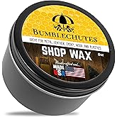 Shop Wax - All Natural Metal and Wood Wax Finish Paste 8 oz Tin