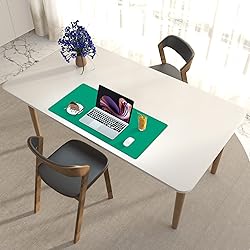Leather Desk Pad Protector, Mouse Pad, Office Desk