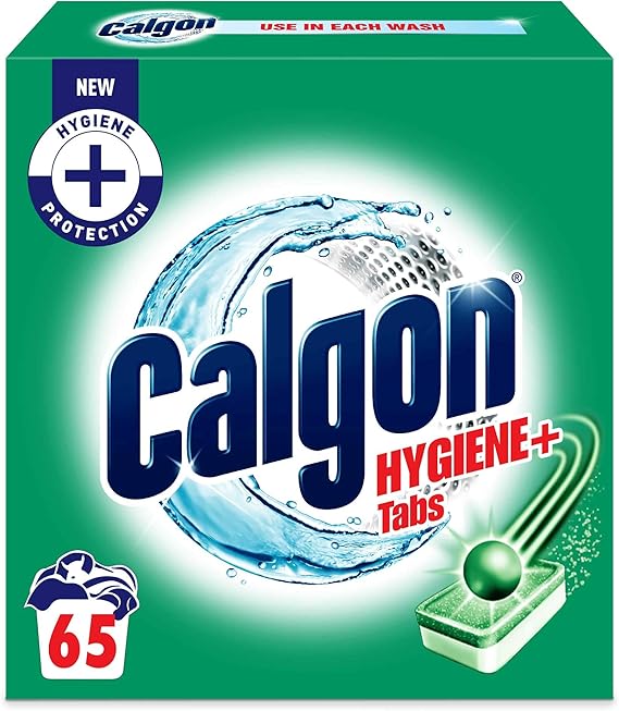 Calgon Hygiene Plus Washing Machine Water Softener, 65 Tablets Buy