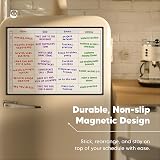 Smart Panda Weekly Planner Whiteboard A3 Magnetic Meal & Family Planner view 3
