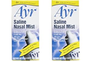 AYR Saline Nasal Mist, 1.69 Fl Oz (Pack of 2)