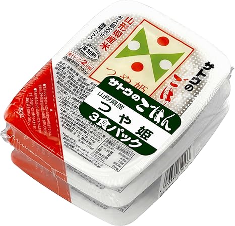 Amazon サトウのごはん 山形県産つや姫 3食セット 0g 3p 3個 サトウ ごはんパック 通販 Amazon サトウのごはん 山形県産つや姫 3食セット 0g 3p 3個 サトウ ごはんパック 通販