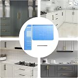 Goldenwarm Kitchen Door Handle Jig – Cabinet Handle Template 64-160mm view 7