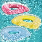3 Pack Pool Floats Adult, PuppyuWill Minimalist Design Pool Chair Float, 52" X 38" Mood-Boosting Colors, Drifter, Chair, Hammock 3-in-1 Inflatable Pool Toys for Pool Party, Lake, River, Sea, Outdoor