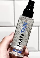 MANTAN Bronzer Mist Gradual Tanning Water for Men Face Body Hyaluronic Acid view 8