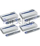 Lamy Blue T10 Fountain Pen Ink Cartridges - 4 Packs (20 Cartridges)