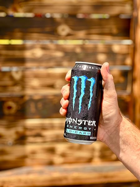MONSTER ENERGY, LO-CARB MONSTER, LOW CARB ENERGY DRINK, 16 OUNCE (PACK OF 15)