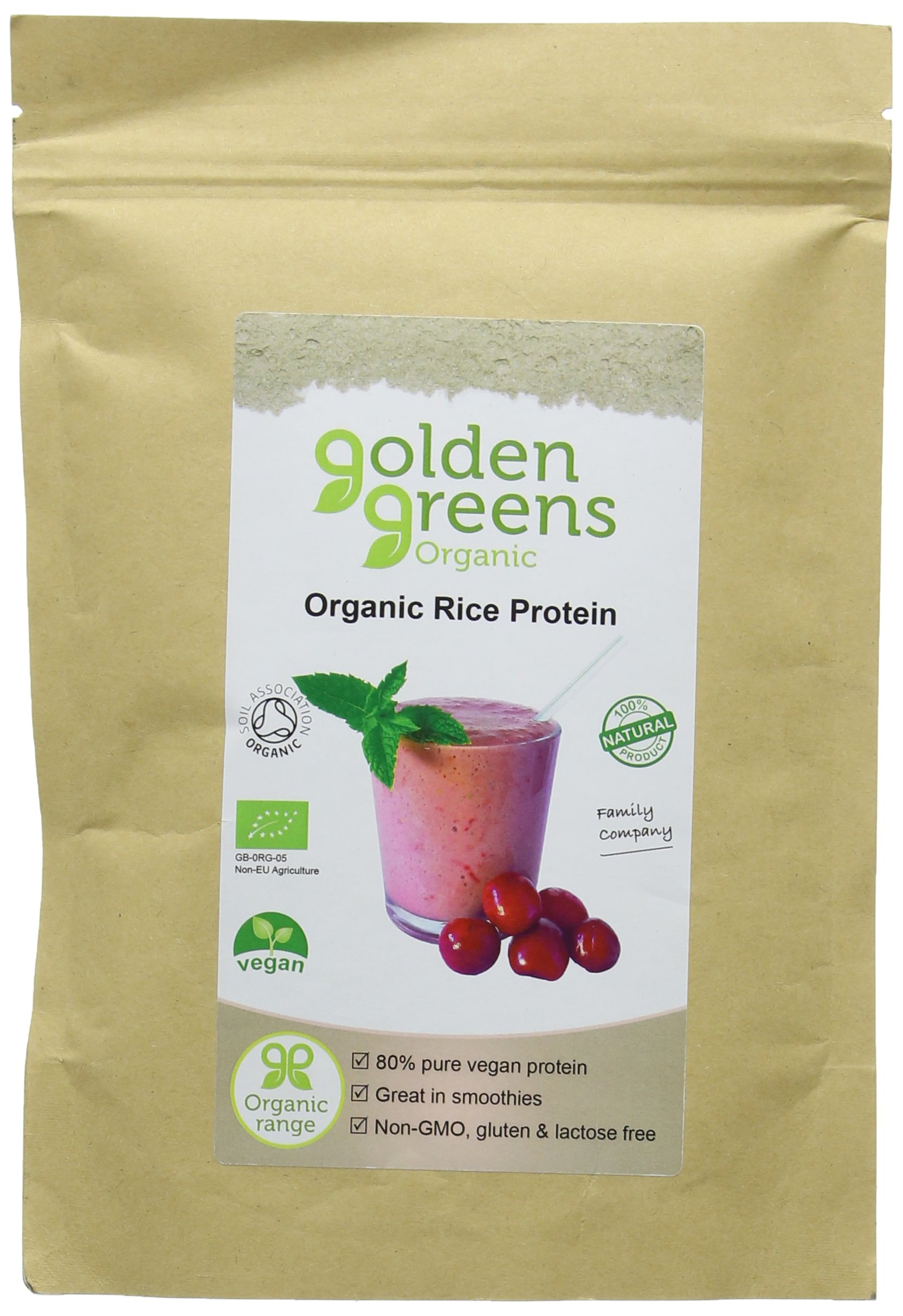 Greens Organic Organic Brown Rice Protein Powder 250 g