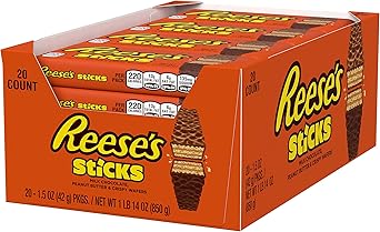 REESESTICKS Wafer Bars (1.5-Ounce, Pack of 20): Amazon.es: Alimentación y bebidas