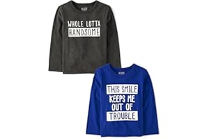 The Children's Place,Baby Boys,and Toddler Assorted Everyday Long Sleeve Graphic T-Shirts