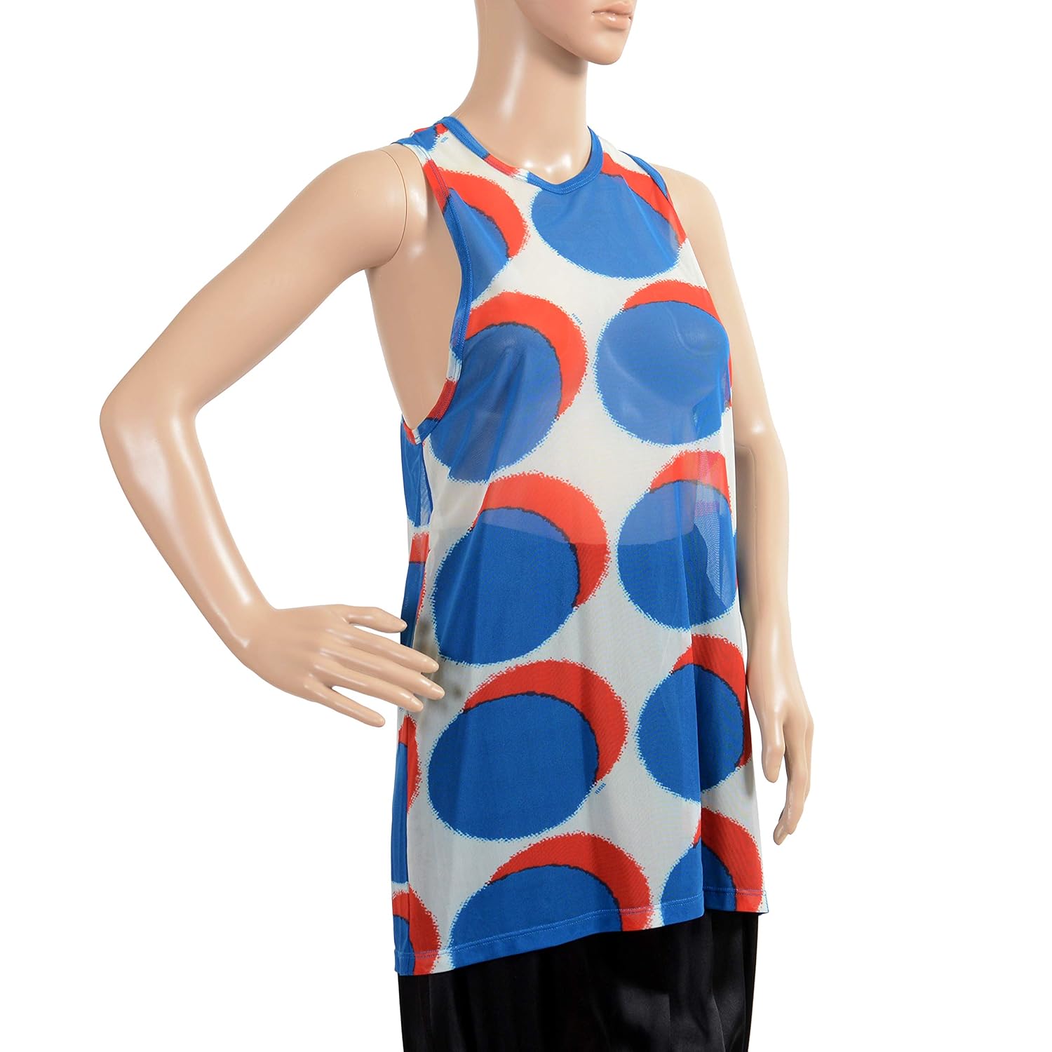 The Classic Style Versace Versus Womens Graphic See Through Sleeveless Tank Top Us Xs It 38 Come To Choose Your Own Sports Style Sice Si Org