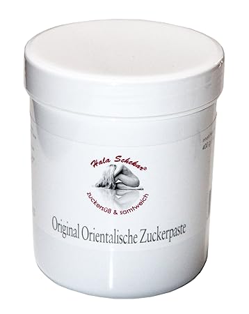 Haarentfernung mit Hala Schekar Orientalische Zuckerpaste - 400g - Made in Germany