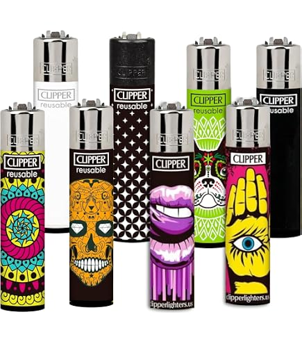 clipper lighter cigarette rolling system Amazon.com: 4 Clipper Raw Refillable Lighters : Health & Household