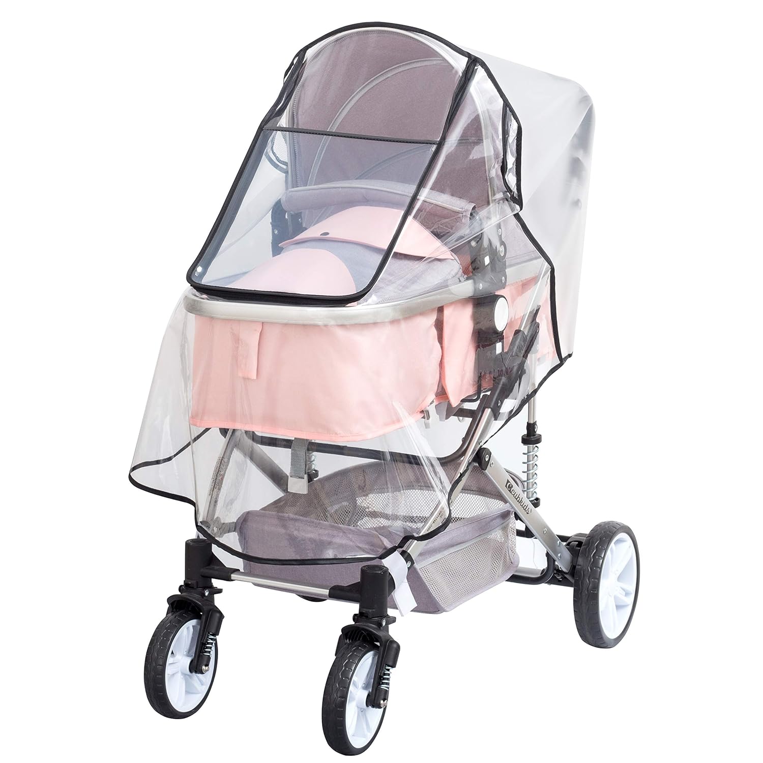 Bemece Stroller Rain Cover Universal, Baby Travel Weather Shield, Windproof Waterproof, Protect from Dust Snow : Baby