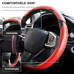 3 Pc Car Carbon Fiber Steering Wheel